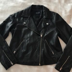 Madewell Washed Leather Motorcycle Jakcet